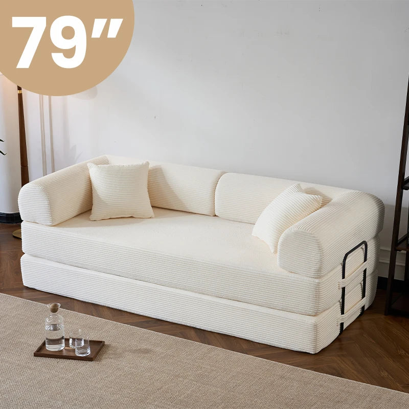 Loveseat Sleeper Floor Sofa for Living Room/Bedroom